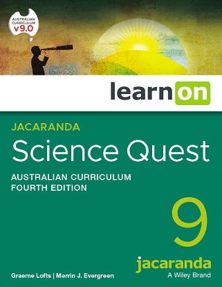 Jacaranda Science Quest:  9 AC - LearnON Only [For the Aust Curriculum] 4e