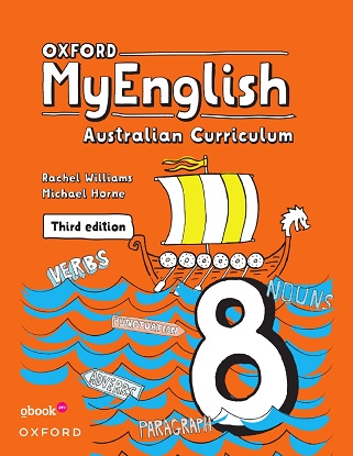 Oxford MyEnglish:  8  [Student book + obook pro] [Australian Curriculum] 3e