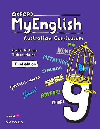 Oxford MyEnglish:  9  [Student book + obook pro] [Australian Curriculum] 3e