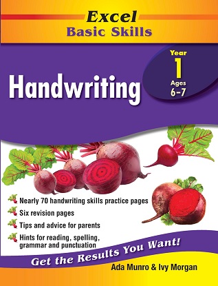 Excel Basic Skills: Handwriting - Year 1
