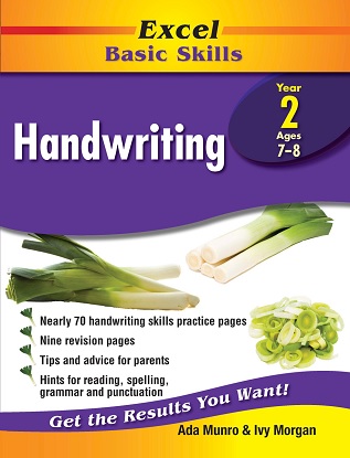 Excel Basic Skills: Handwriting - Year 2
