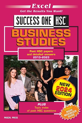 Excel Success One:  HSC Business Studies - 2024