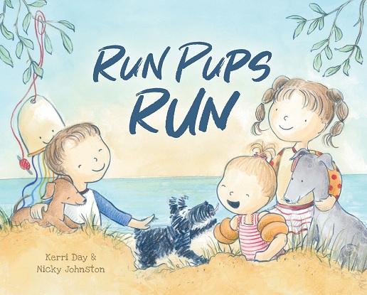 Run Pups Run [Picture book]