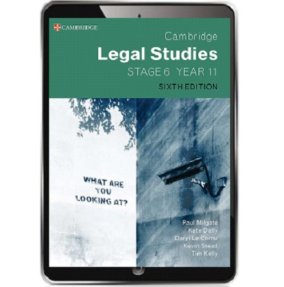 Cambridge Legal Studies:  Stage 6 - Year 11 [Interactive CambridgeGO Only] [Access Code]