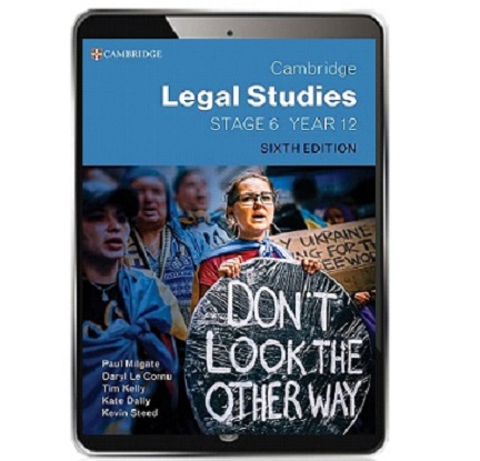 Cambridge Legal Studies:  Stage 6 - Year 12 [Interactive CambridgeGO Only] [Access Code]